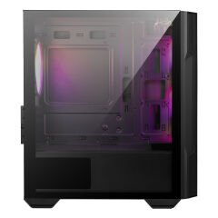 MSI MAG FORGE M100R Temperli Cam 4x120mm ARGB Fan mATX Gaming Bilgisayar Kasası