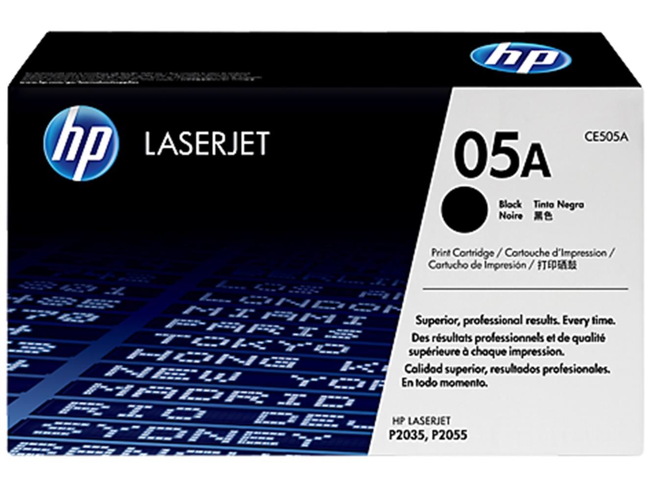 HP 05A Black Orijinal LaserJet Toner Kartuşu (CE505A) - LaserJet P2035 / P2055 Serisi Uyumlu