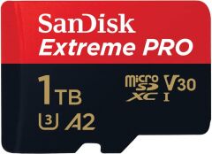 1 TB SANDISK EXTREME PRO SDXC UHS-I A2 MICROSD SDSQXCD-1T00-GN6MA