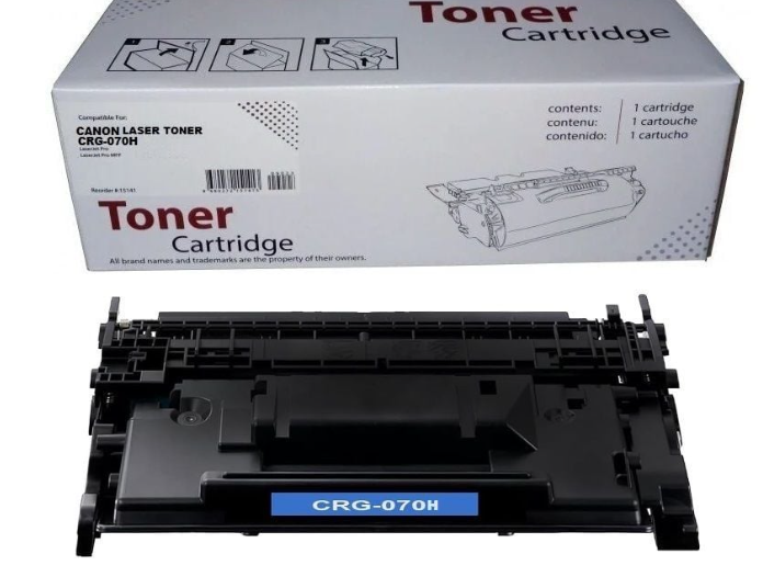 CALLIGRAPH CRG-070 Chipli Muadil Toner 3.000 Sayfa Siyah Canon Uyumlu Lazer Yazıcı Toner Kartuş Ofis Baskı Çözümü