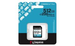Kingston Canvas Go Plus Gen4 200MB/s C10 UHS-I U3 V30 Hafıza Kartı