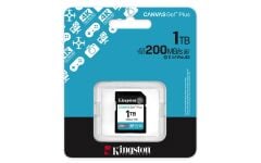 Kingston SDG4-1TB 1TB SDXC Canvas Go Plus Gen4 200MB/s C10 UHS-I U3 V30 Hafıza Kartı