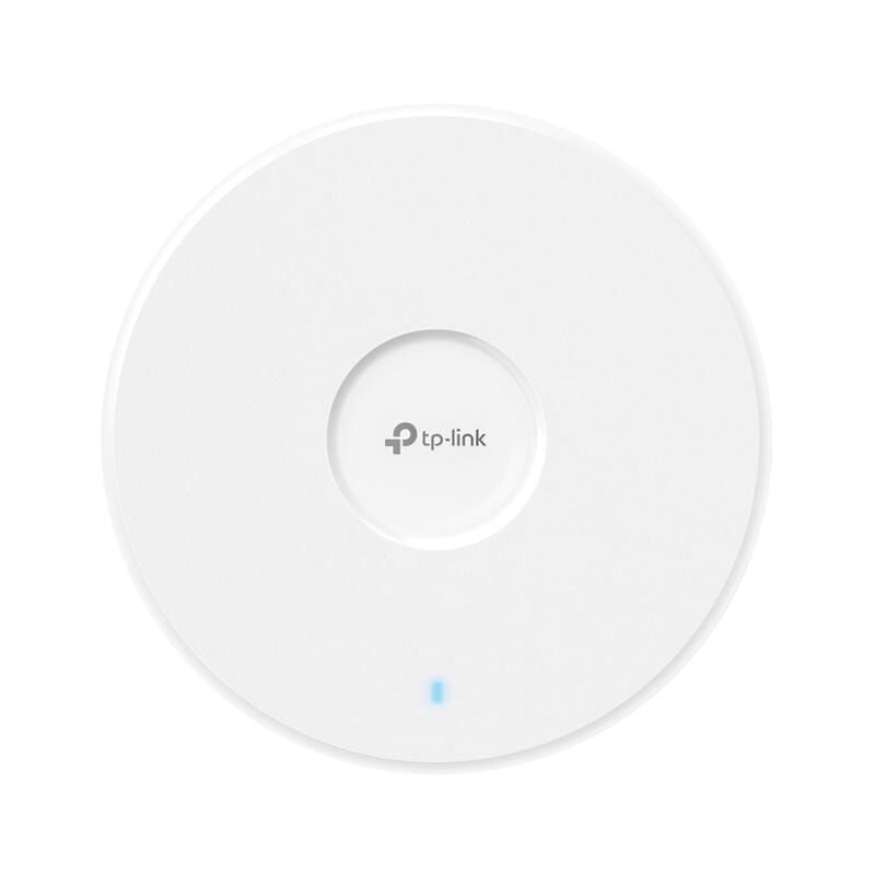 TP‑LINK Omada EAP772 BE9300 Tri-Band Wi-Fi 7 5760 Mbps (6 GHz) + 2880 Mbps (5 GHz) + 574 Mbps (2.4 GHz) 2.5GbE PoE Erişim Noktası (Adaptörsüz)