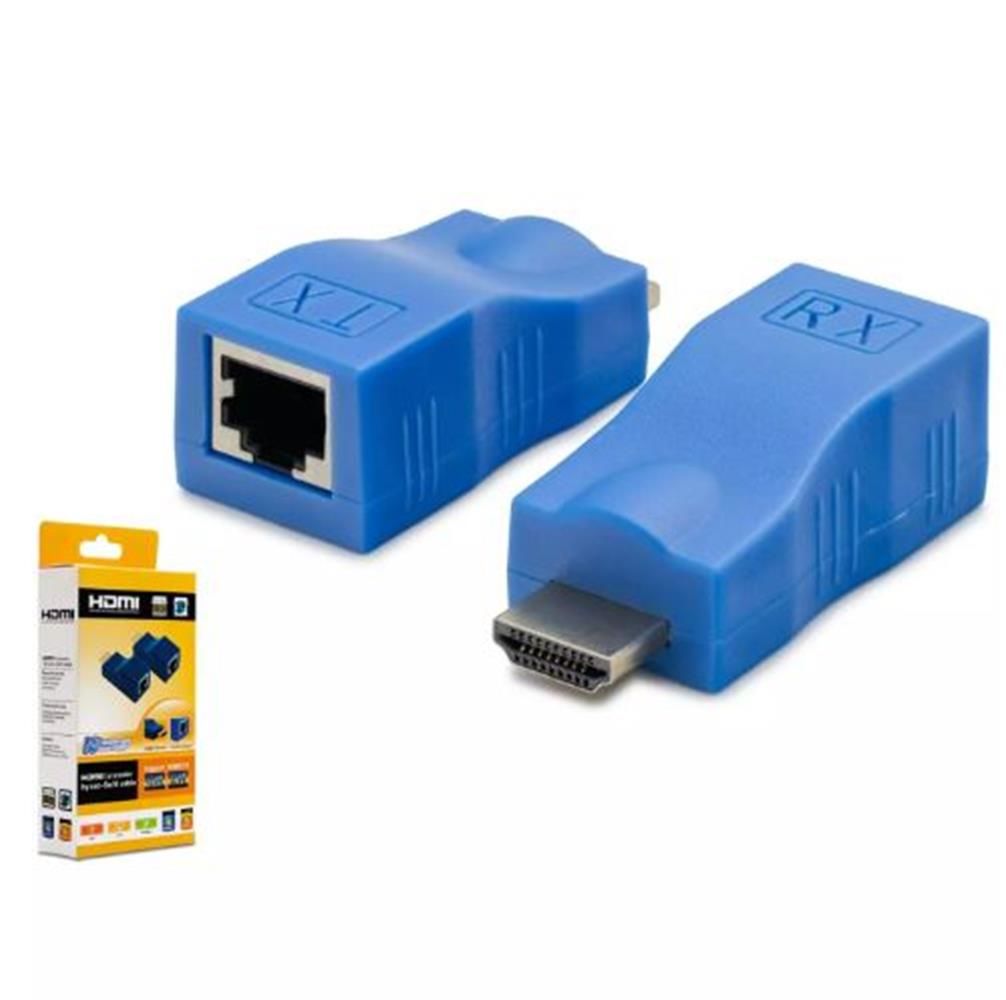 HADRON HDX1274 30M HDMI Extender Mavi