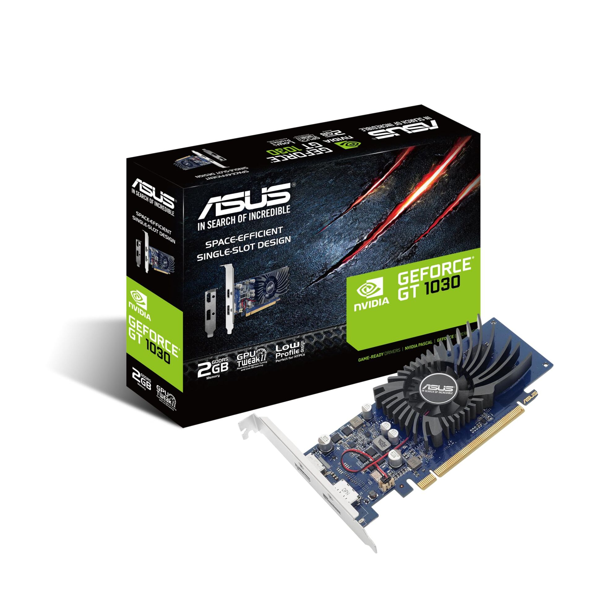 Asus GT1030-2G-BRK 2GB 64bit GDDR5 LP