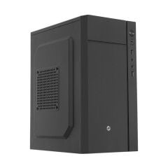 FRISBY FC‑2715B 300 W 1×120 mm Fan USB 2.0 Mini Tower Siyah Metal Micro‑ATX Kasa