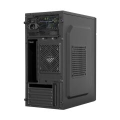 FRISBY FC‑2715B 300 W 1×120 mm Fan USB 2.0 Mini Tower Siyah Metal Micro‑ATX Kasa