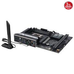 ASUS TUF GAMING B860‑PLUS WIFI Intel B860 Soket LGA 1851 4x DDR5 (‑8666+ MT/s OC) 12+1+2+1 (80A) DrMOS VRM, PCIe 5.0 x16, 3×M.2 NVMe, Wi‑Fi 7, 2.5 GbE, USB 20 Gbps Type‑C ATX‑Boy Anakart