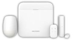 Hikvision DS‑PWA64‑KIT‑WE AX PRO 64 Bölge Kablosuz Alarm Kontrol Paneli Seti (868 MHz, Ethernet/Wi‑Fi/GPRS) Beyaz