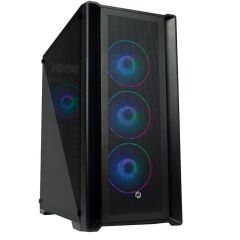 FRISBY FC‑9445G DYNAMIC 850W 80+ Bronze 4x120 mm Double Slim Ring RGB Fan Mesh Ön Panel USB 3.0 ATX Mid‑Tower Siyah Temperli Cam Gaming Kasa