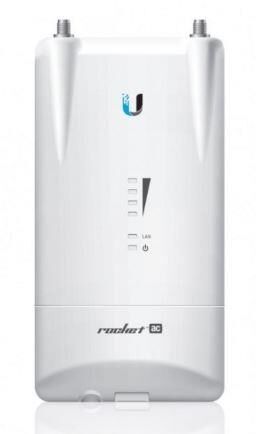 UBNT Rocket5ac Lite R5AC‑LITE 5 GHz 802.11ac 450 Mbps airMAX ac Pasif PoE Dış Ortam Access Point (PtP/PtMP)