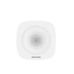 Hikvision DS‑PS1‑I‑WE Kablosuz İç Ortam Siren – 868 MHz, AES‑128 Şifreleme, 90–110 dB, 3 Yıl Pil Ömrü
