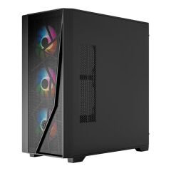 Frisby FC‑9540G 750W 80+ Bronze Güç Kaynağı 4×120 mm RGB Fan Mesh Ön Panel Temperli Cam E‑ATX/ATX/Micro‑ATX/Mini‑ITX Siyah Mid Tower Gaming Kasa
