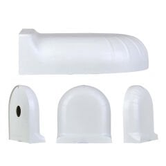 KameraKutusu TRK-107 Duvar Montaj Tipi Dome Kamera Bağlantı ve Montaj Buatı - Beyaz