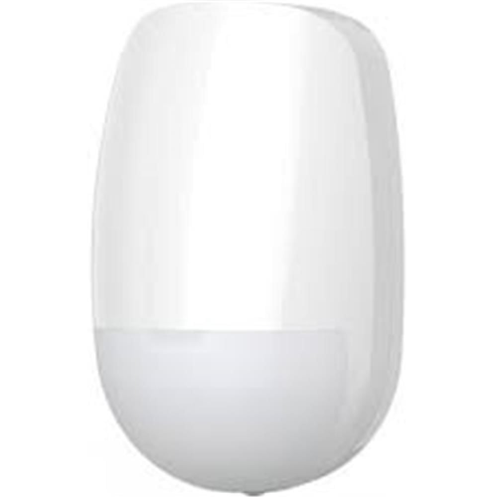 Hikvision DS‑PDP15P‑EG2‑WE Kablosuz Pasif İnfrared (PIR) Dedektör 15 m / 85,9° – CR123A Batarya, Tri‑X 868 MHz, AES‑128, 5 Yıl Pil Ömrü, Pet İmmünitesi 30 kg, İç Mekan, Beyaz