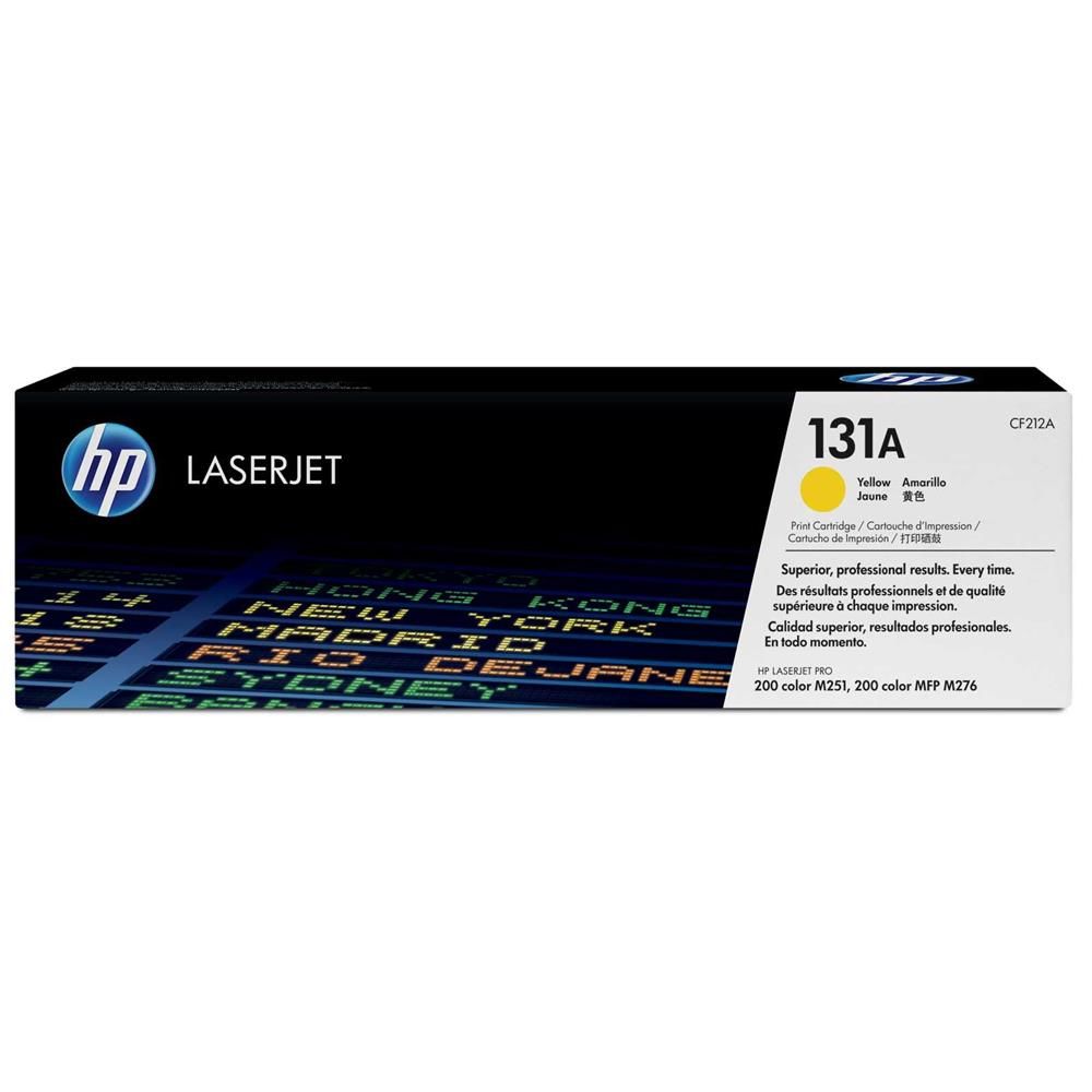 HP 131A (CF212A) Sarı (Yellow) Orijinal LaserJet Toner Kartuşu