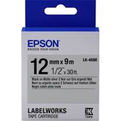 Epson LK-5WBVN  Vinil Beyaz Üzeri Siyah 18mm 7Metre Etiket
