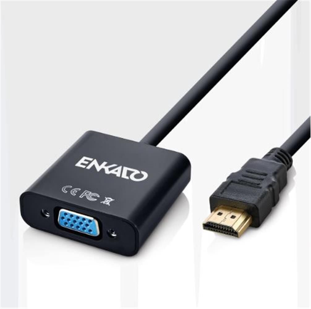 ENKADO EKD-HV10 HDMI to VGA 1080P + 3.5mm Audio Çevirici Adaptör