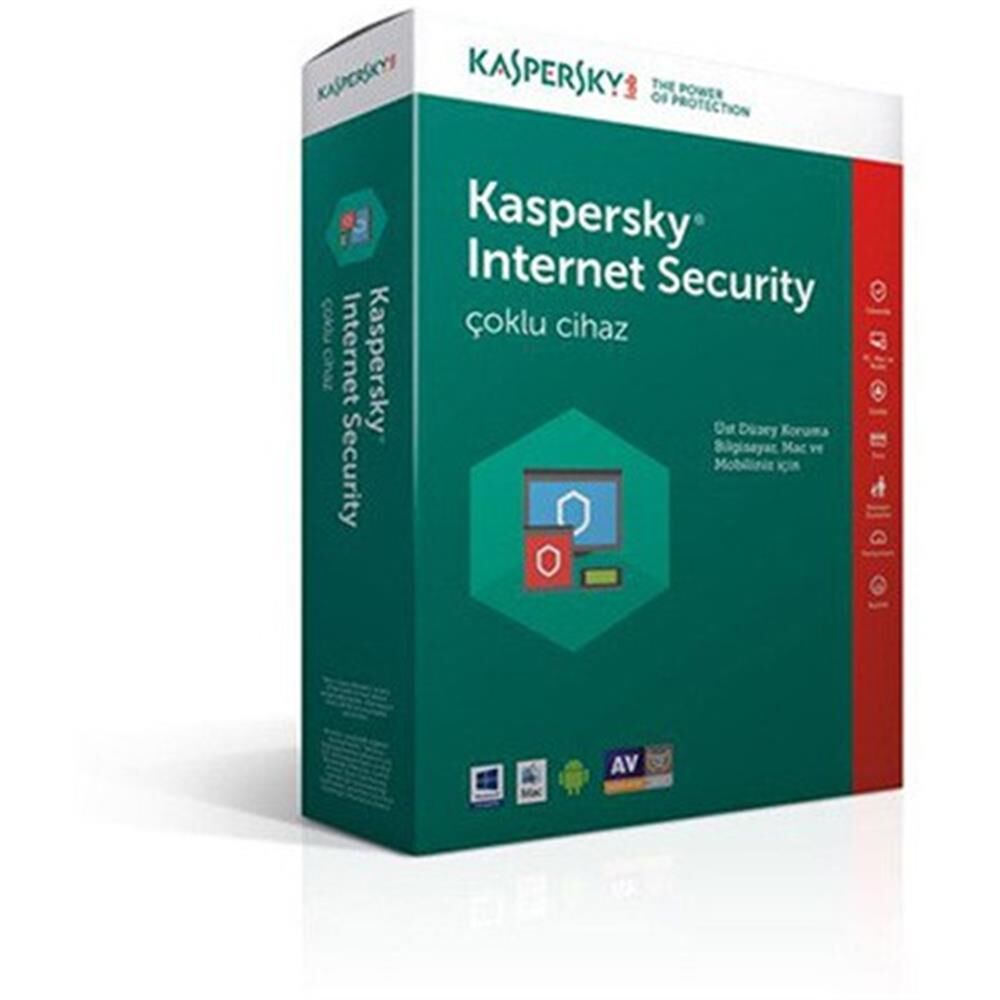 Kaspersky Plus İnternet Güvenliği ve Performans Yazılımı - 3 Kullanıcı 1 Yıl (Dijital Lisans)