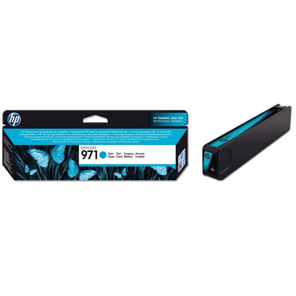 HP 971 (CN622A) Cyan Mavi Officejet Mürekkep Kartuşu