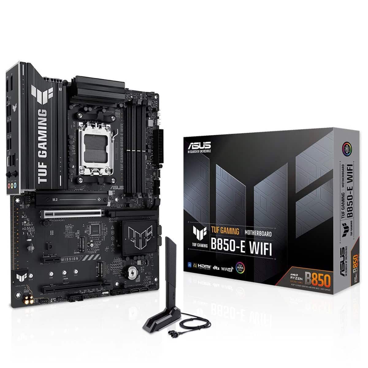 Asus TUF Gaming B850-E WIFI AMD AM5 DDR5 8000MHz (OC) 3xM.2 ATX Anakart