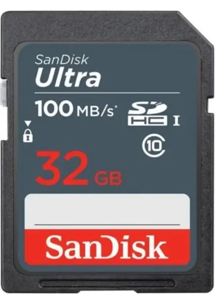 32GB SANDISK ULTRA SDHC 100MB/S SDSDUNR-032G-GN3IN