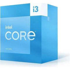 Intel Core i3 13100F 3.40 GHz (Max Turbo 4.50 GHz) 4 Çekirdek 8 Thread LGA 1700 Soket 12 MB Smart Cache 58 W BOX (Kutulu) 13. Nesil “Raptor Lake” Desktop İşlemci