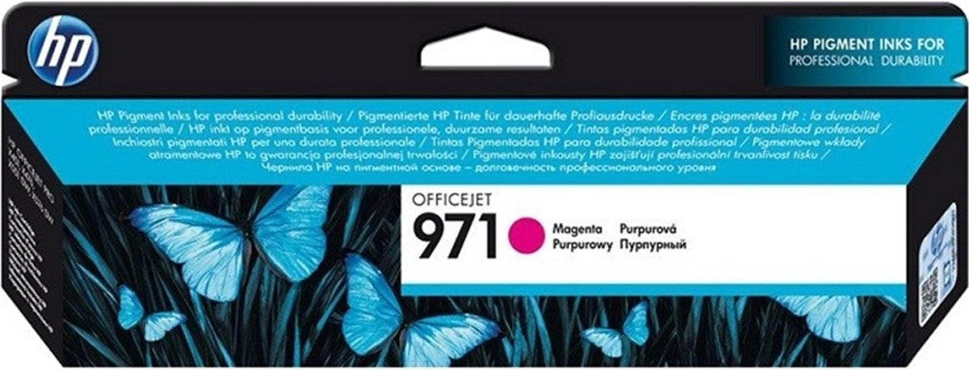 HP 971 Magenta Orijinal Mürekkep Kartuşu (CN623A) - Officejet Pro X451 / X551 / X476 / X576 Serisi Uyumlu