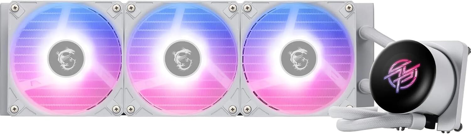 MSI MPG CORELIQUID P13 360mm ARGB LCD Ekranlı Sıvı İşlemci Soğutucusu (Intel LGA1851 / AMD AM5 Uyumlu)
