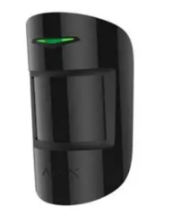 AJAX CombiProtect Siyah Kablosuz Hareket ve Cam Kırılma Dedektörü PIR + Akustik Sensör Güvenlik Alarm Sensörü AJAX Alarm Sistemi Uyumlu