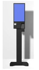 TIWOX K-2150B 21,5'' Kiosk i7 5. Nesil 16GB RAM 256GB SSD WiFi Entegre 2D Barkod Okuyucu ve Barkod Yazıcı Siyah Self Servis Kiosk Terminal