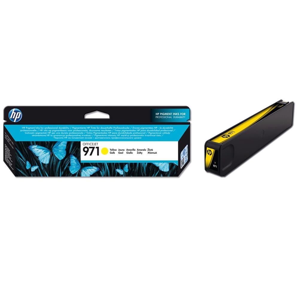 HP 971 (CN624A) Yellow Sarı Officejet Mürekkep Kartuşu
