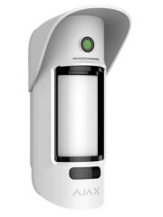 AJAX MotionCam Outdoor Beyaz Kablosuz Dış Mekan Hareket Sensörü Fotoğraflı Alarm Dedektörü Güvenlik Kameralı Motion Detector