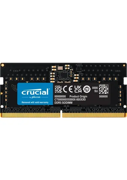 Crucial 32GB DDR5 5600MHz CL46 Notebook RAM (CT32G56C46S5)
