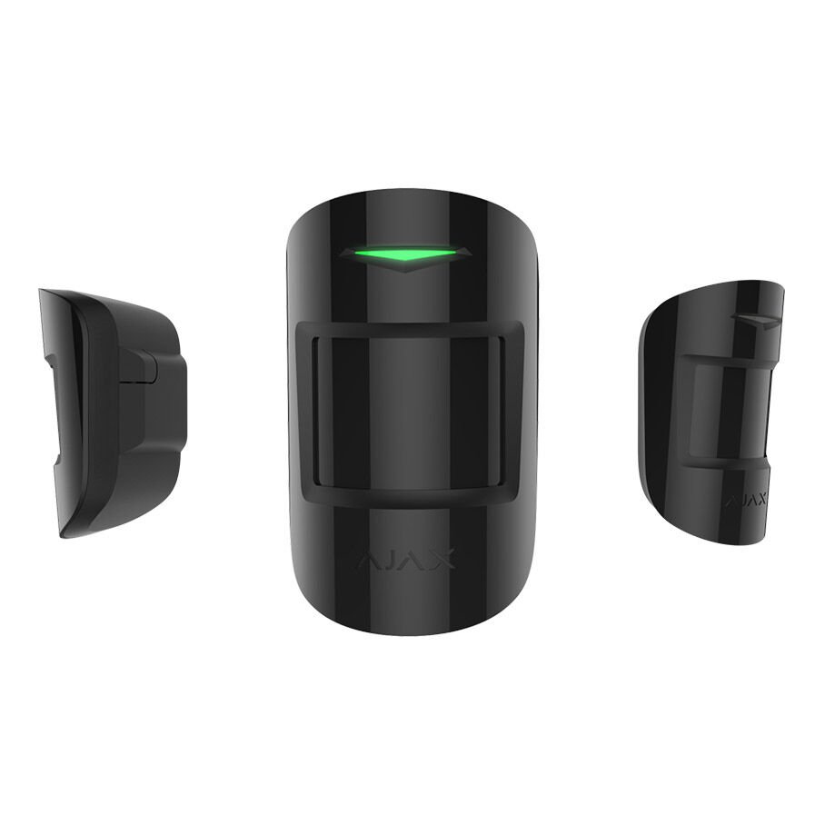 Ajax MotionProtect Plus Kablosuz Mikrodalga Sensörlü PIR Hareket Dedektörü (Siyah) - AJ-MOTIONPROTECTPLUS-B