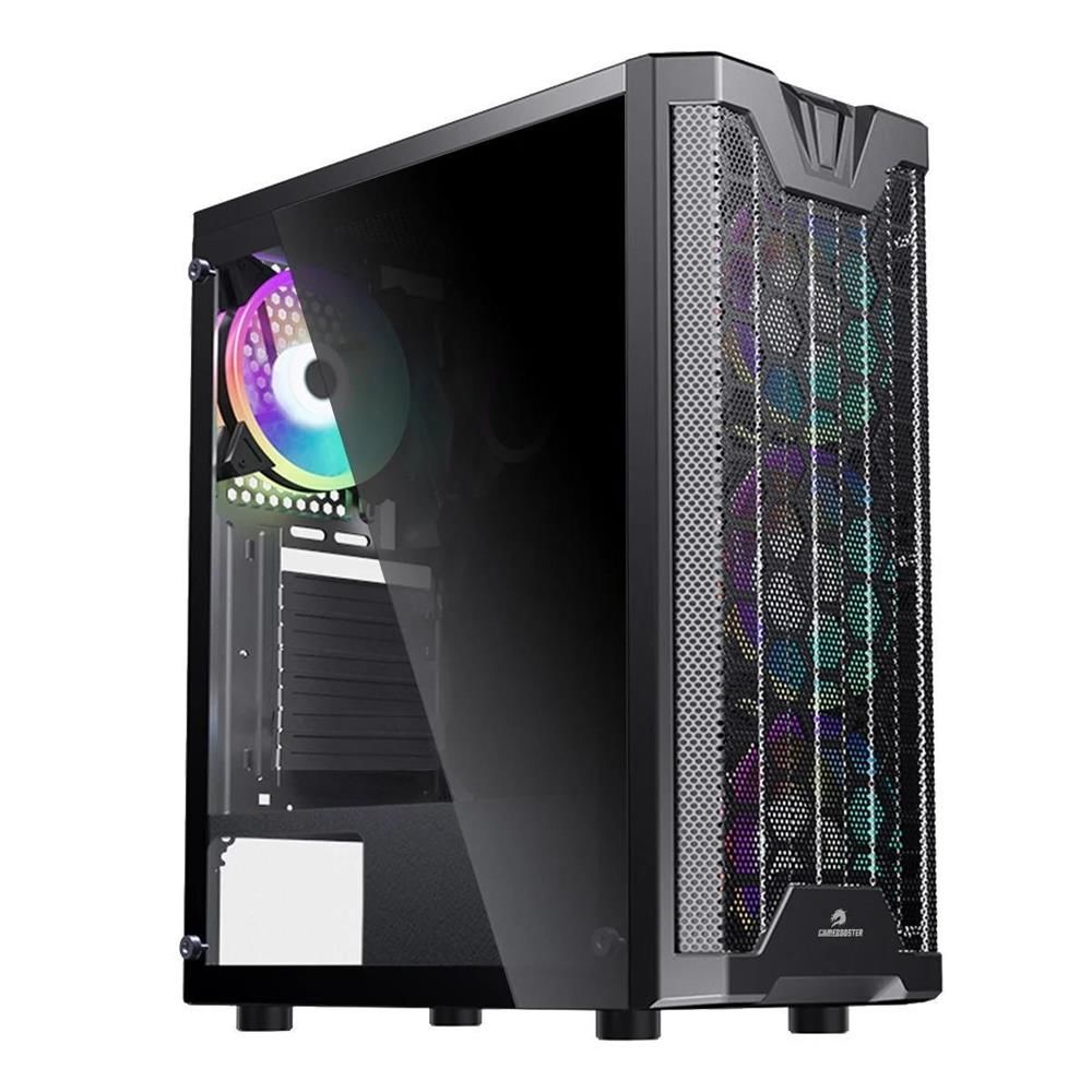 GameBooster GB-F3101B USB 3.0, ATX Mesh, RGB Fan, Siyah Kasa (PSU Yok)