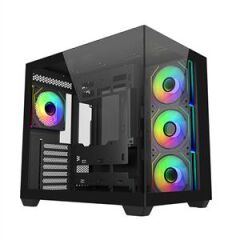 Cooler Master Elite 681 TG Siyah 850W 80+ Gold Gen5 ARGB Mid Tower Kasa (CP-E681-KG85-U5)