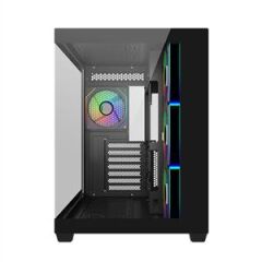 Cooler Master Elite 681 TG Siyah 850W 80+ Gold Gen5 ARGB Mid Tower Kasa (CP-E681-KG85-U5)