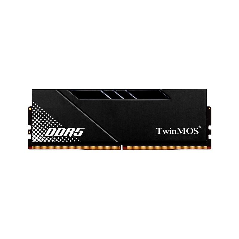 Twinmos Voltx 16GB DDR5 5600MHz CL36 1.25V Siyah Soğutuculu Masaüstü Bellek (RAM) - TMD516GB5600U36B