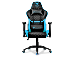 Cougar Armor One Siyah-Mavi Reclining Çelik İskeletli Ergonomik Oyuncu Koltuğu