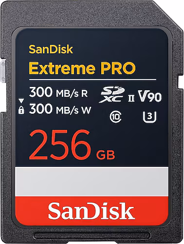 256GB SANDISK EXTREME PRO SDXC UHSII V90 SDSDXDM-256G-GN4IN