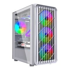 GameBooster GB‑G205BW USB 3.0 Mesh Panel Beyaz ATX Mid‑Tower Kasa (PSU Yok)