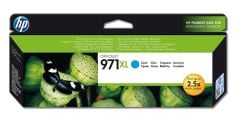 HP 971XL Cam Göbeği (Cyan) Yüksek Kapasiteli Orijinal PageWide Mürekkep Kartuşu (CN626A)