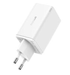 Baseus GaN6 Pro 65W 2x USB-C + 2x USB-A Hızlı Şarj Cihazı (Beyaz)