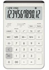 Casio JT-200T-WE 12 Hane Beyaz Masa Üstü Hesap Makinesi