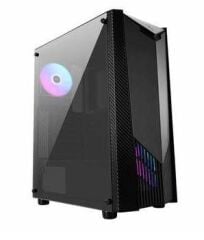 MSI MAG SHIELD 110R Temperli Cam 2×120 mm ARGB Fanlı PSU’suz Siyah ATX Mid‑Tower Gaming Kasa