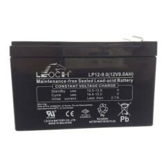 Inform Leoch 12V 9Ah Tam Bakımsız Kuru Tip UPS ve Güvenlik Sistemleri Aküsü