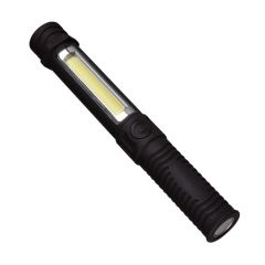 Panther PT-6909 USB Şarj Edilebilir 3W LED + COB LED Flaşörlü El Feneri (Max 500 Lümen)