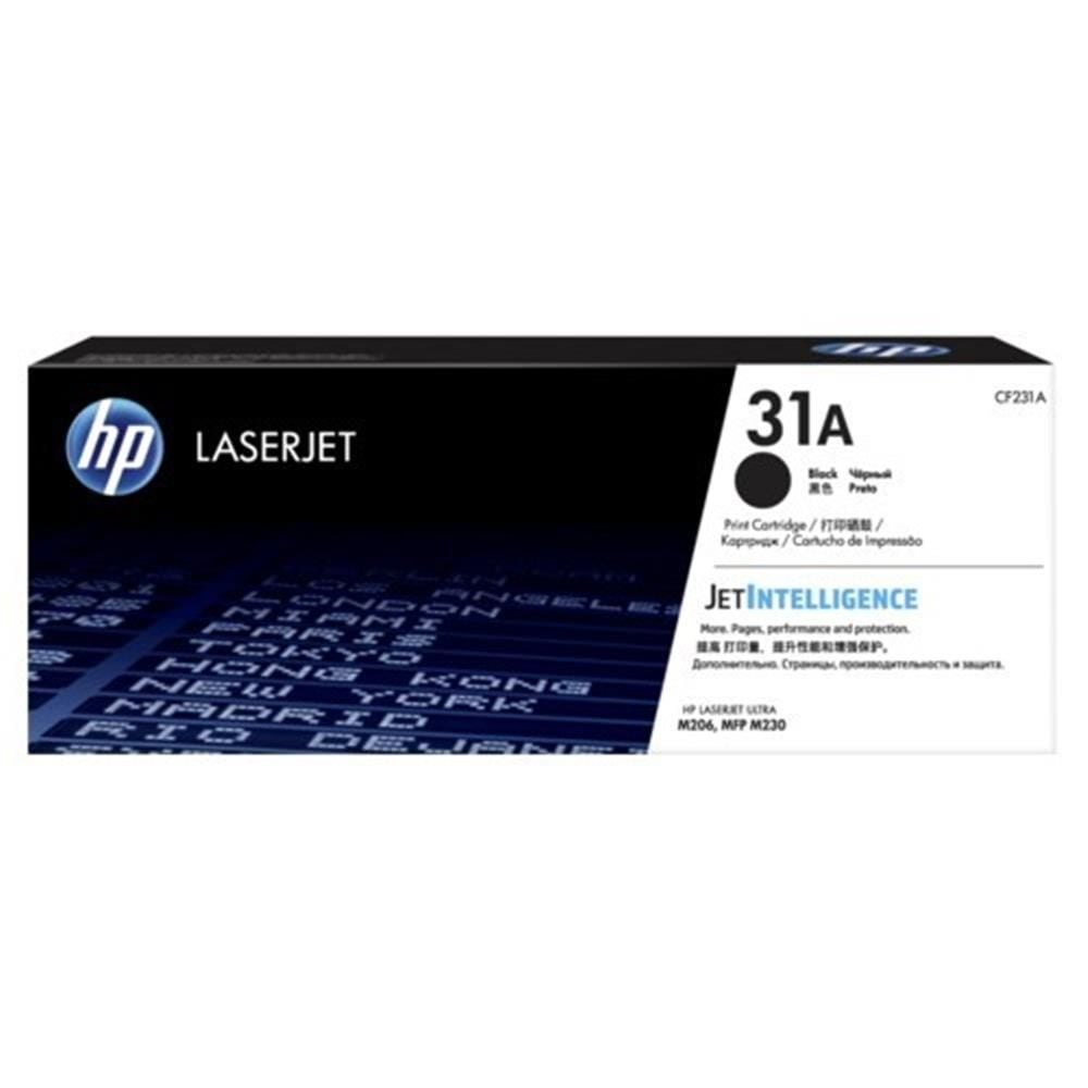 HP 31A Siyah (Black) Orijinal LaserJet Toner Kartuşu (CF231A)