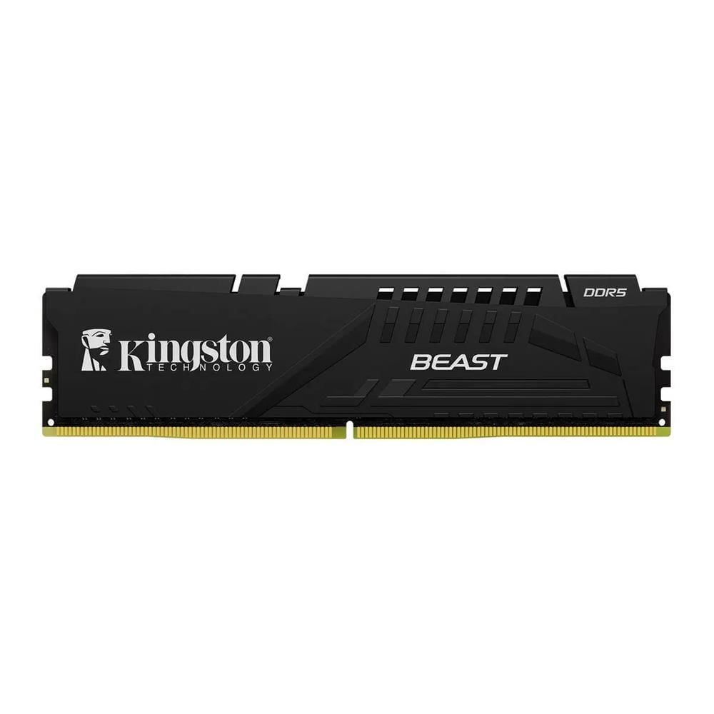 Kingston Beast KF556C36BBE‑32TR 32 GB (1×32 GB) DDR5 5600 MHz CL36 Siyah Gaming RAM – AMD EXPO ve Intel XMP 3.0 Destekli Overclock Profil